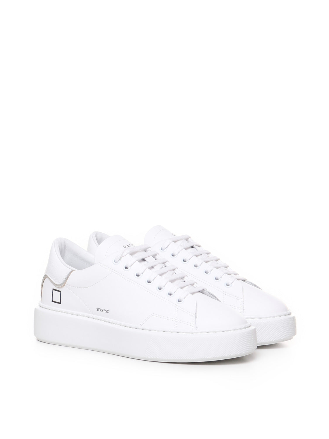 D.a.t.e. Sneakers White Leather