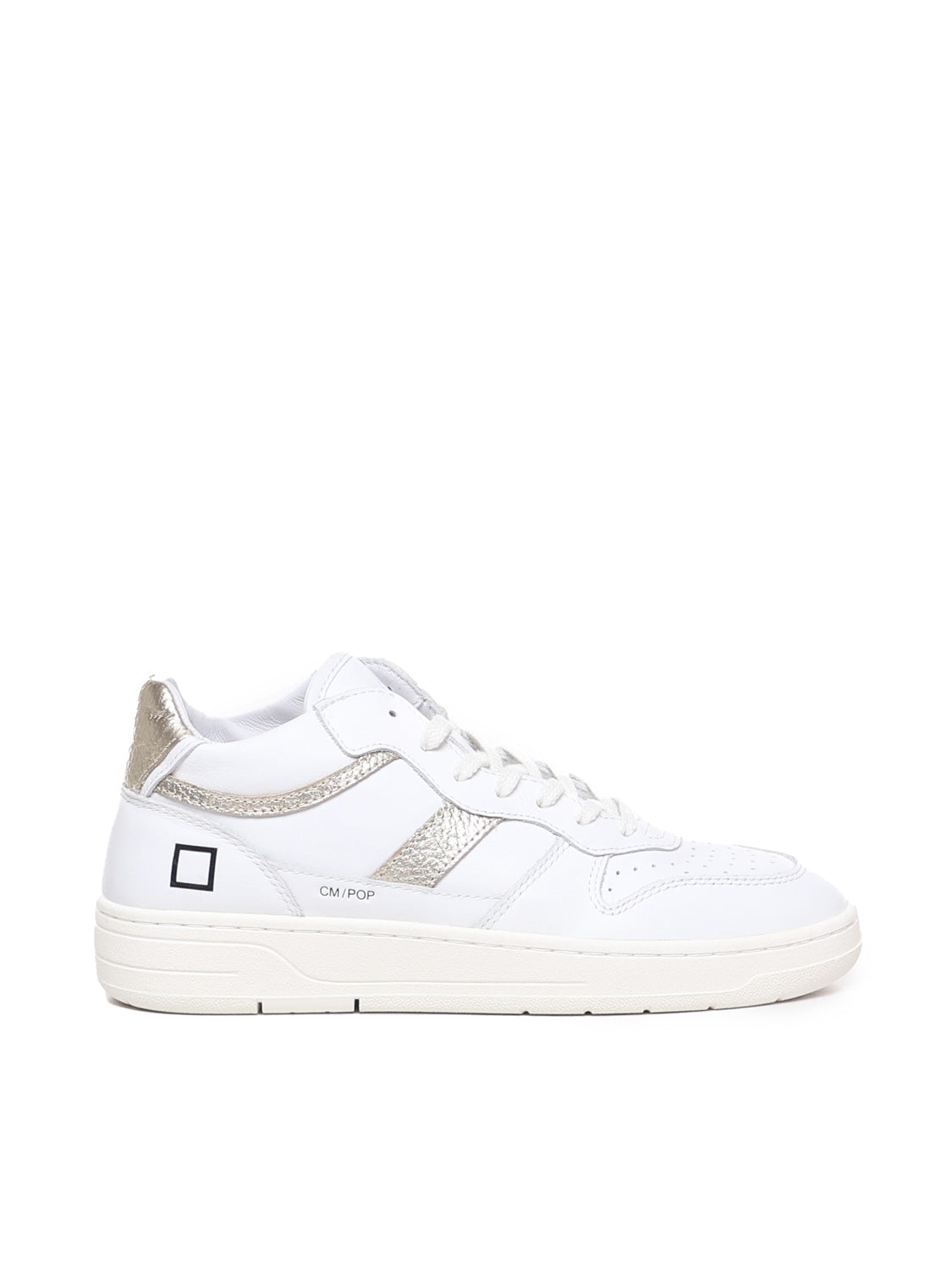 D.a.t.e. Sneakers White-platinum Leather