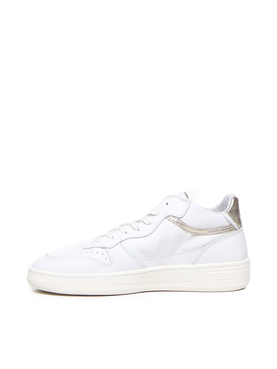 D.a.t.e. Sneakers White-platinum Leather