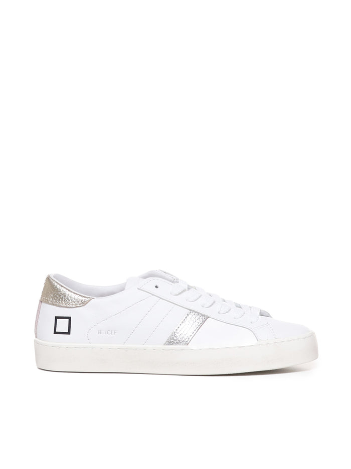 D.a.t.e. Sneakers White-platinum Leather