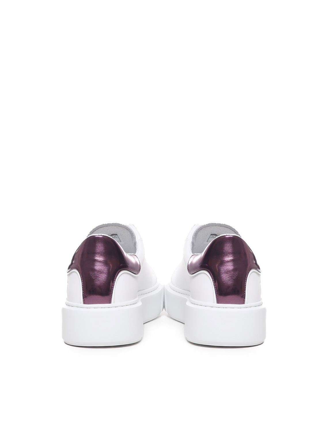 D.a.t.e. Sneakers White-purple