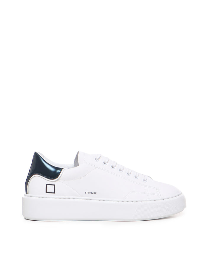 D.a.t.e. Sneakers White-blue