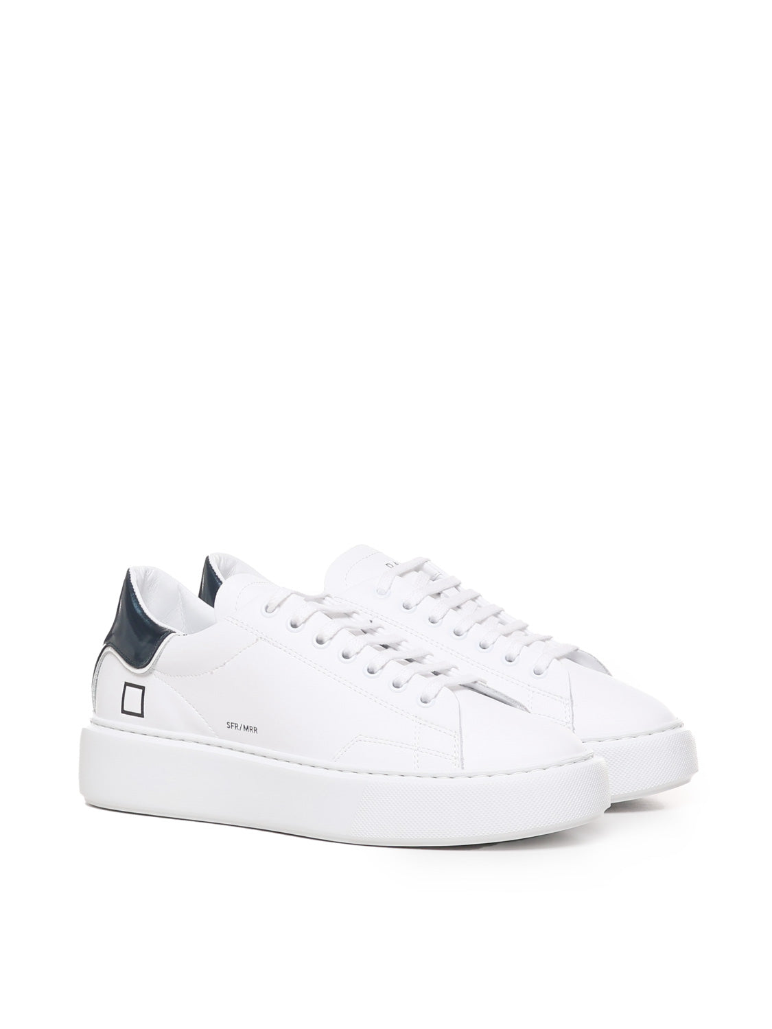 D.a.t.e. Sneakers White-blue