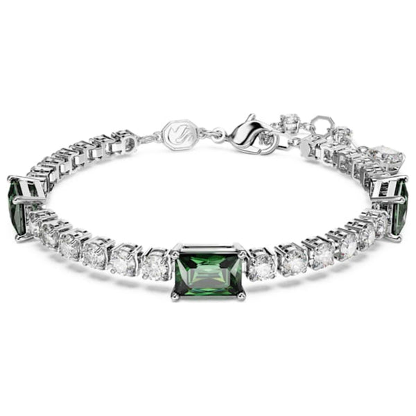 Preloved - Swarovski Womens Matrix Green Crystal Bracelet 5666422 One Color Bracelets