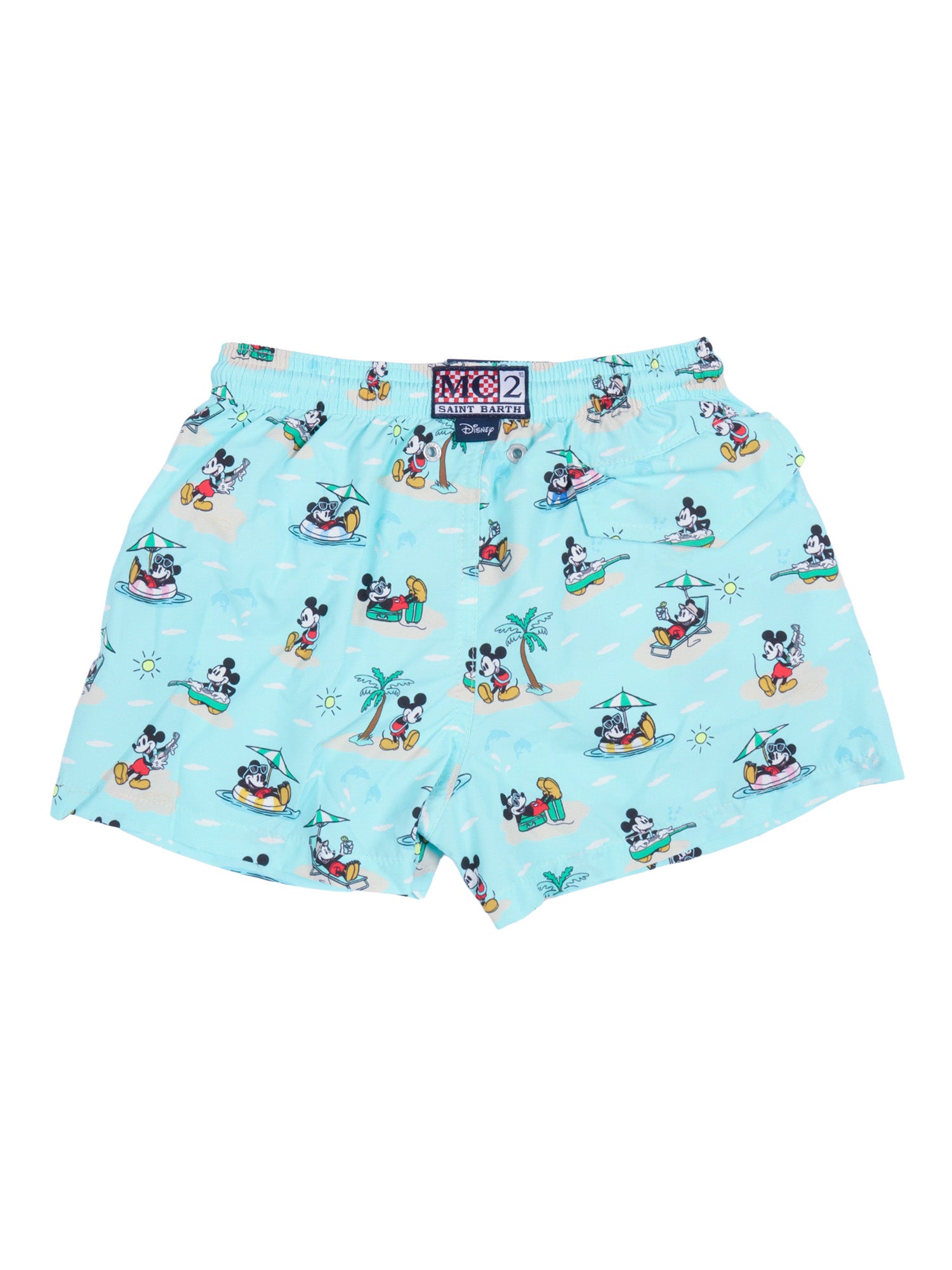 Jean Lighting-Mickey Summer Chill 56 Light Blue Polyester Boxer Mare Bimbo