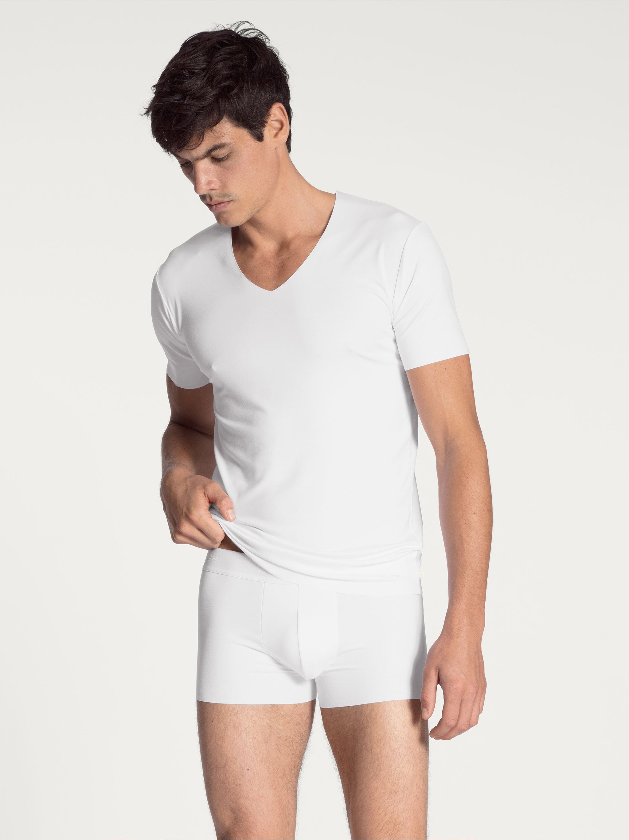 T-shirt White Lyocell |