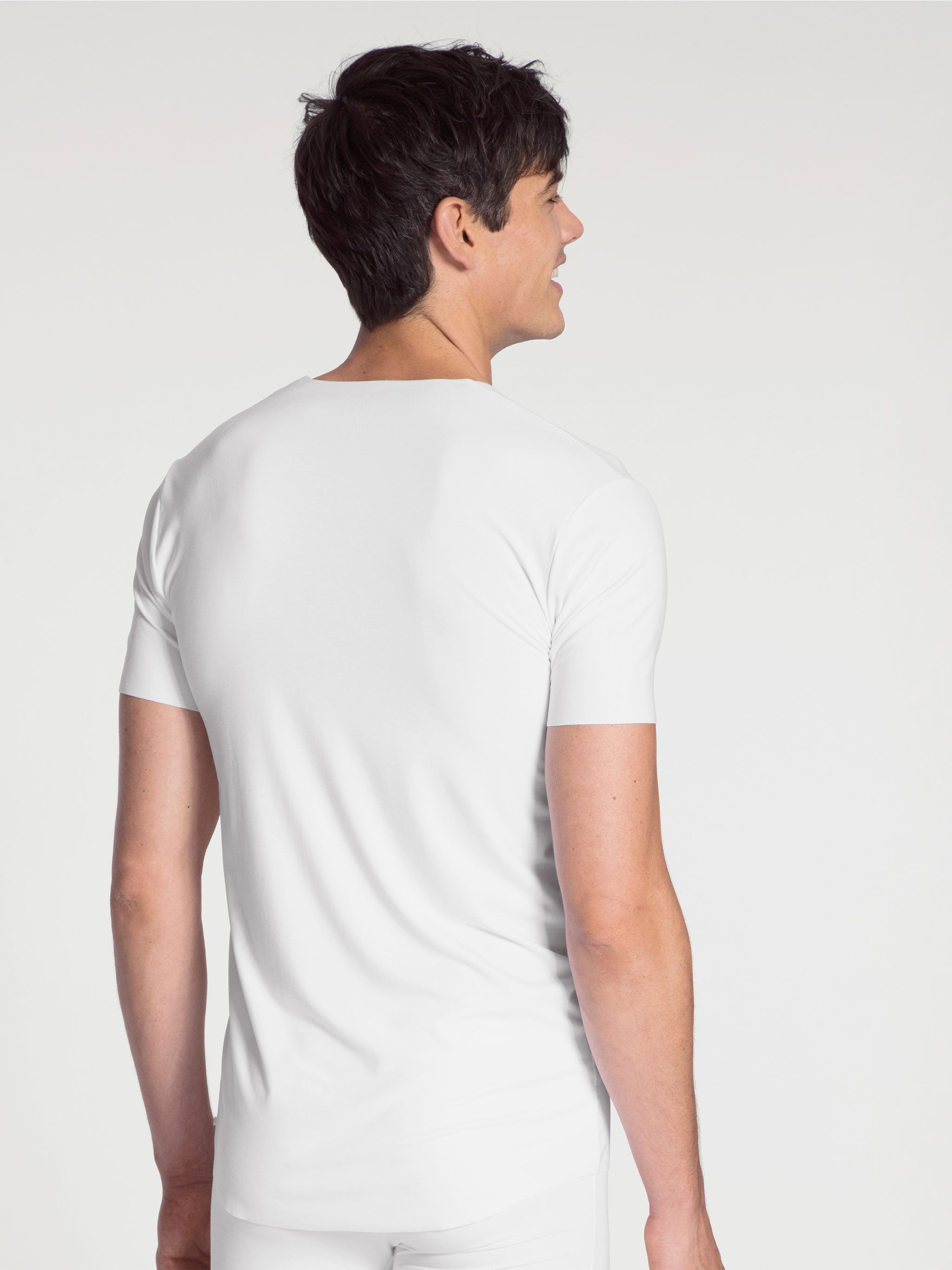 T-shirt White Lyocell |