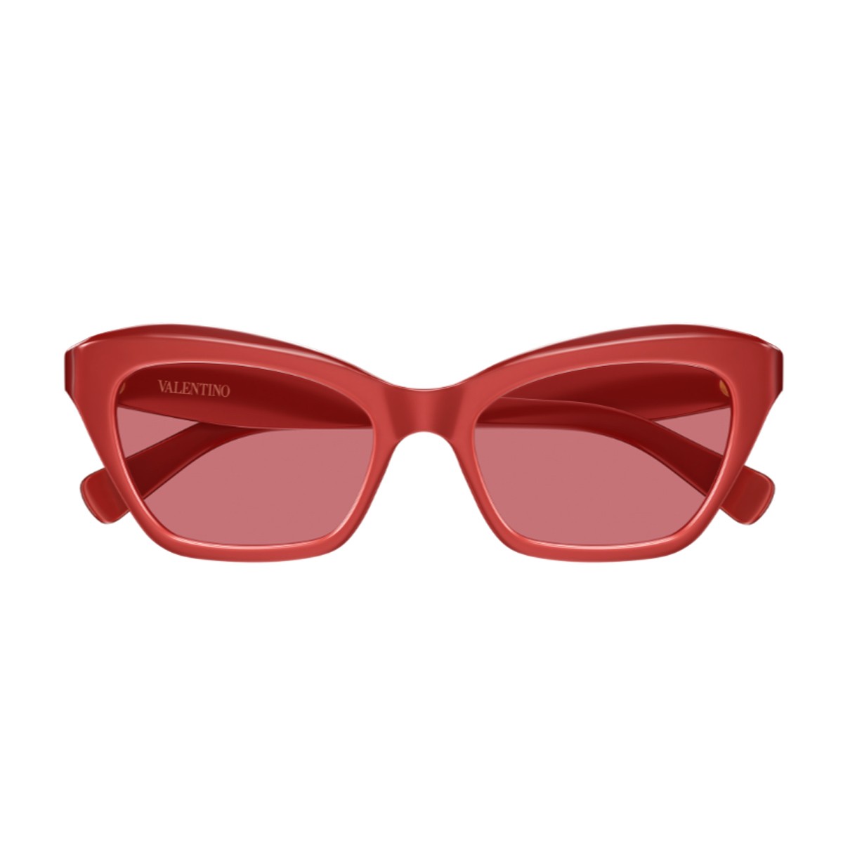 Valentino Vg0009s Linea V Logo Red Acetato Riciclato Sunglasses