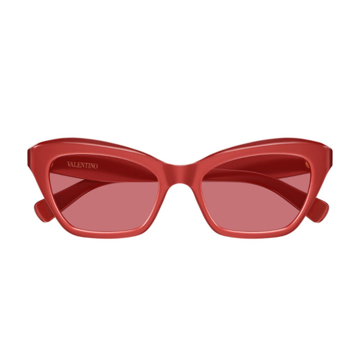 Valentino Vg0009s Linea V Logo Red Acetato Riciclato Sunglasses