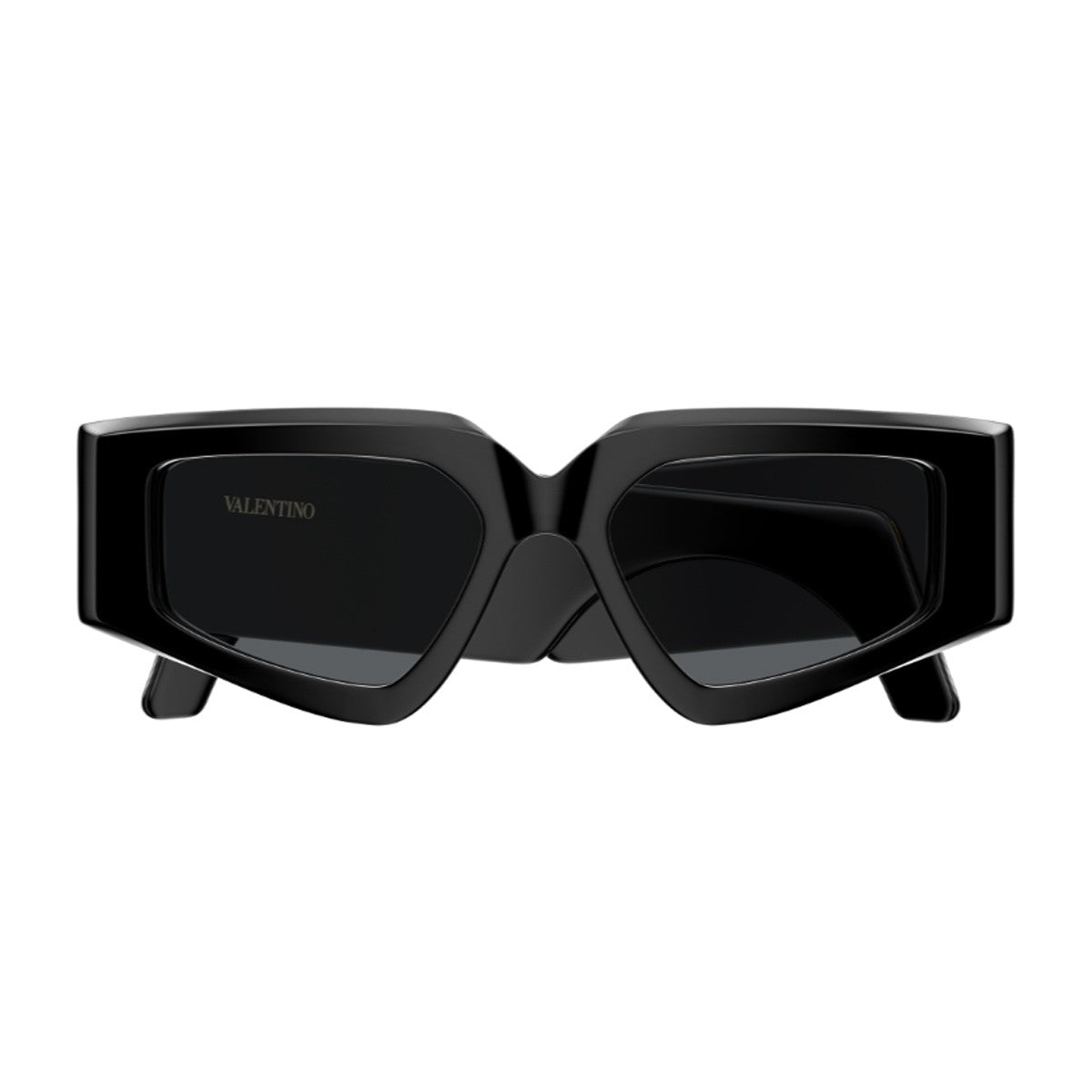 Valentino Vg0006s Linea V Logo Black Acetato Riciclato Sunglasses
