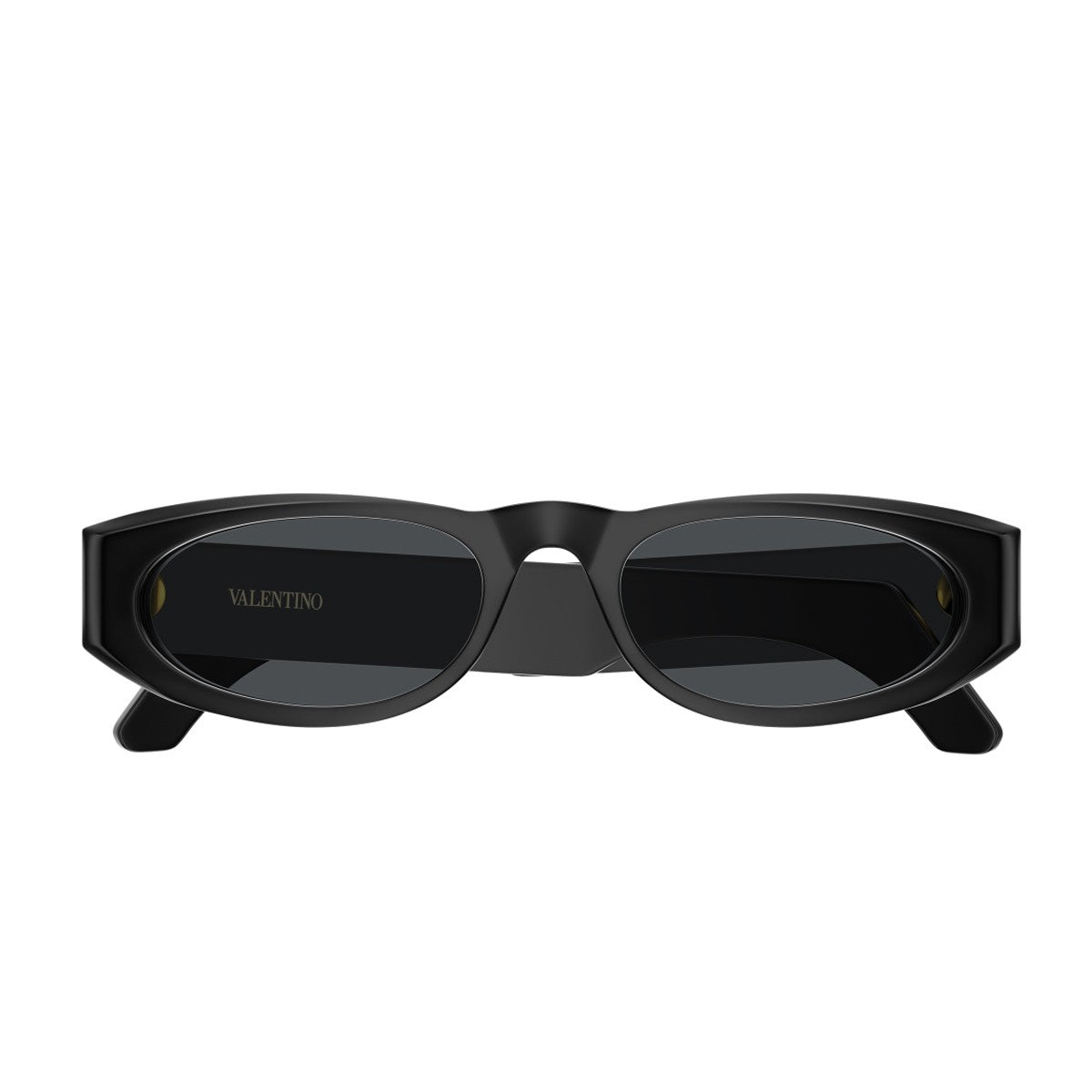 Valentino Vg0007s Linea V Logo Black / Grey Acetato Riciclato Sunglasses