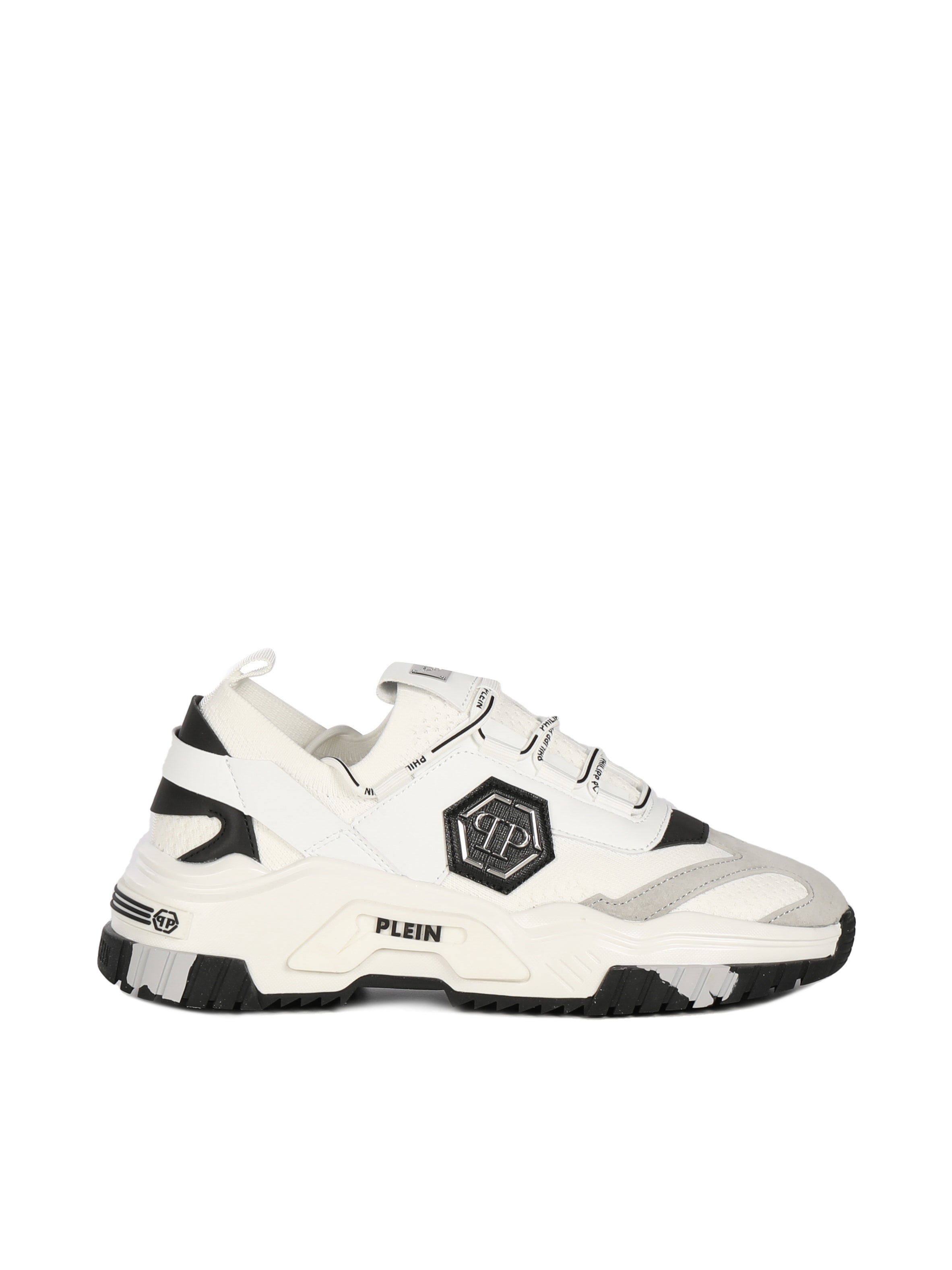 Philipp Plein Sneakers White Fabric