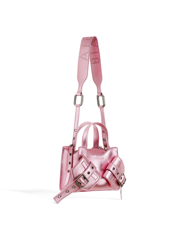 Biasia Bags Pink Cowskin