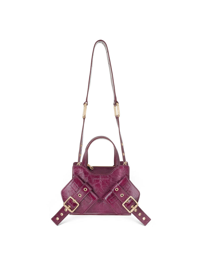 Biasia Bags Purple Cowskin