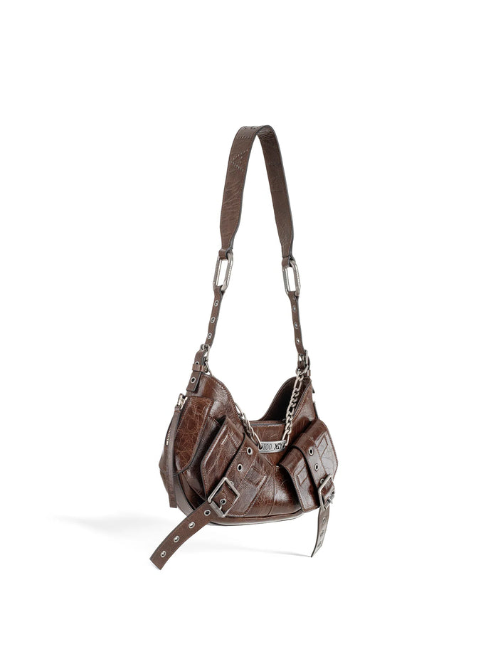 Biasia Bags Brown Cowskin