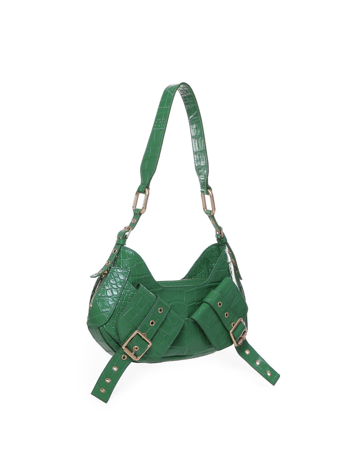 BIASIA Bags Emerald Green Cowskin