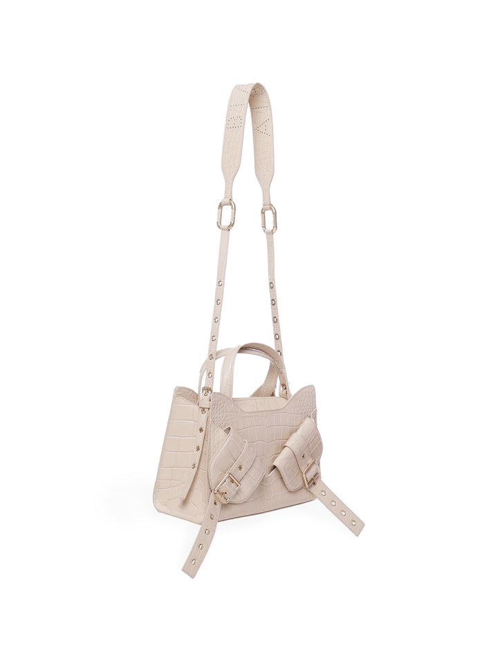 BIASIA Bags Beige Cowskin