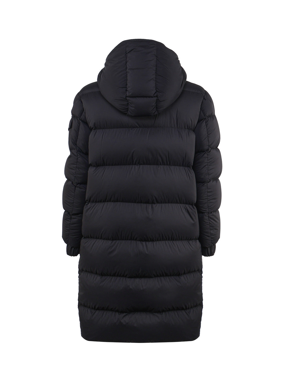 Moncler Coats Black Polyamide