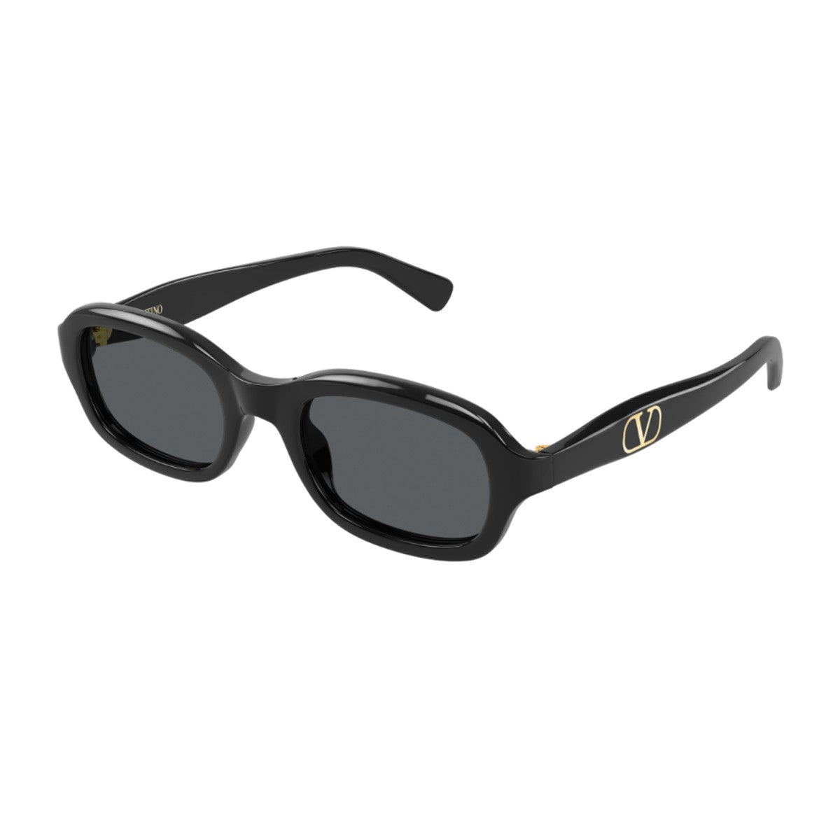 Valentino Vg0010s Linea V Logo Black Acetato Riciclato Sunglasses