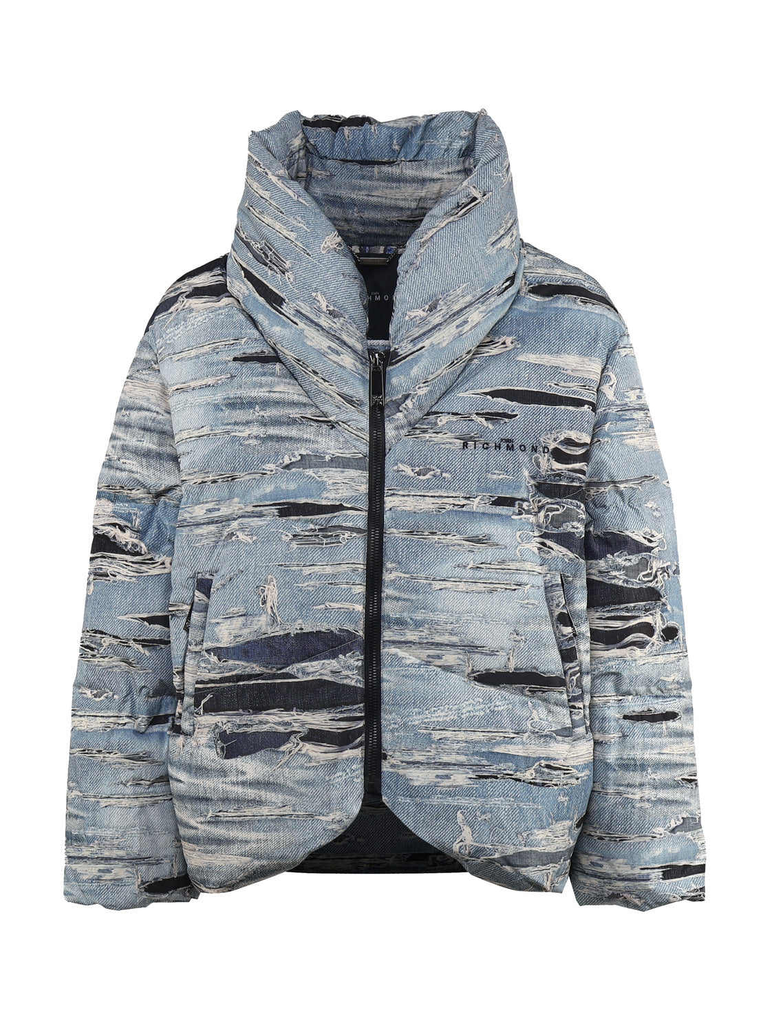 John Richmond Jackets Blue Polyester