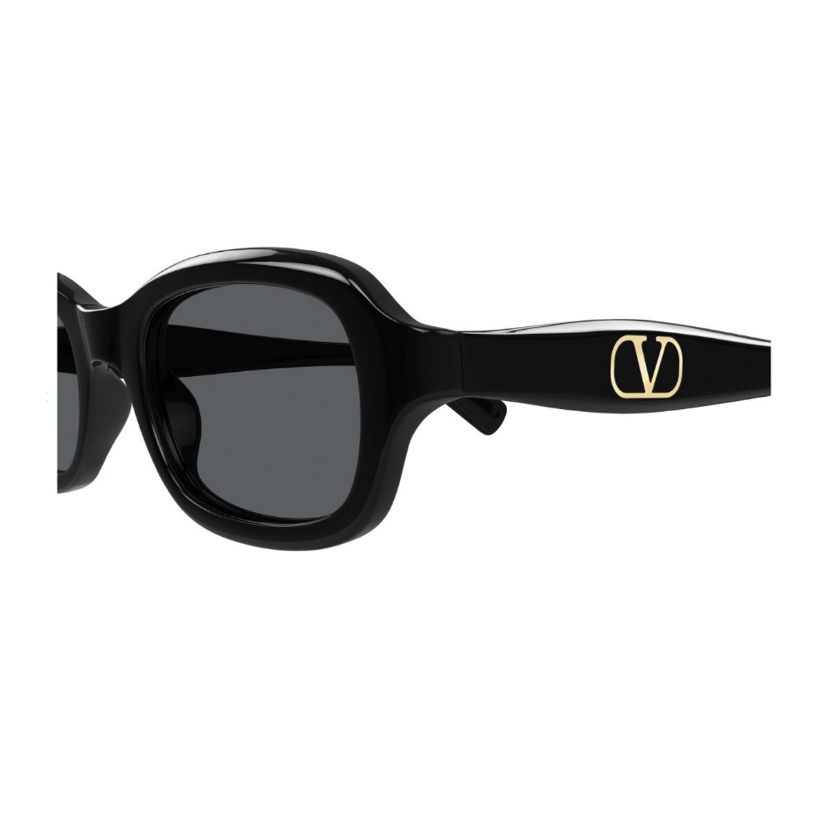 Valentino Vg0010s Linea V Logo Black Acetato Riciclato Sunglasses