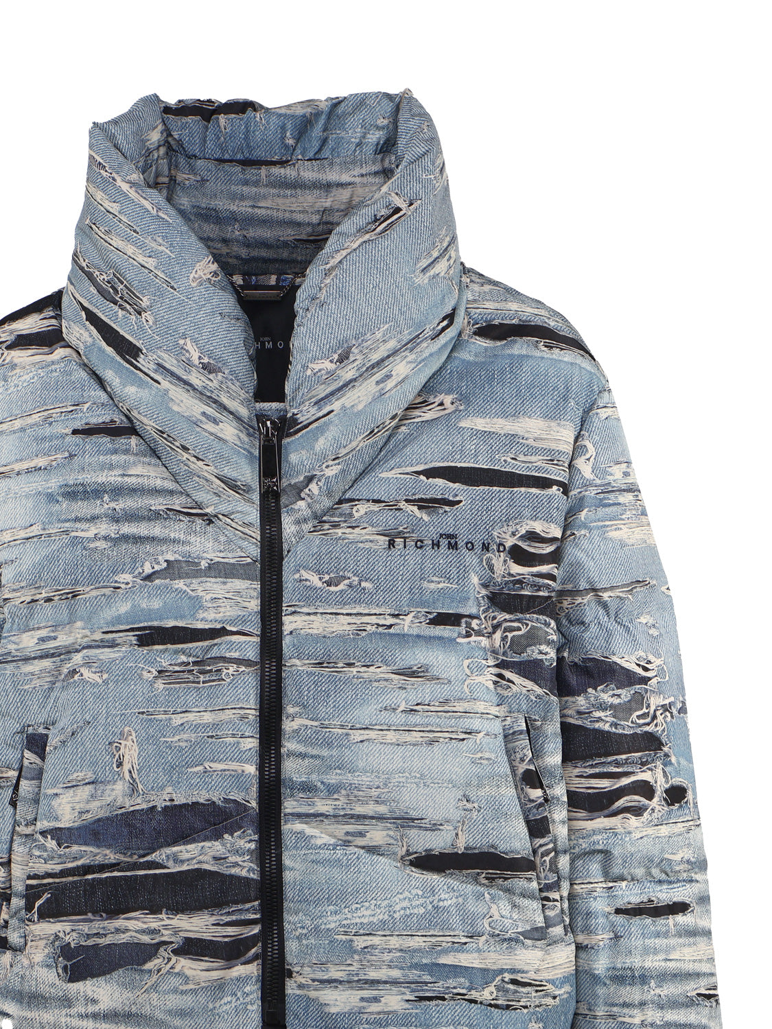 John Richmond Jackets Blue Polyester