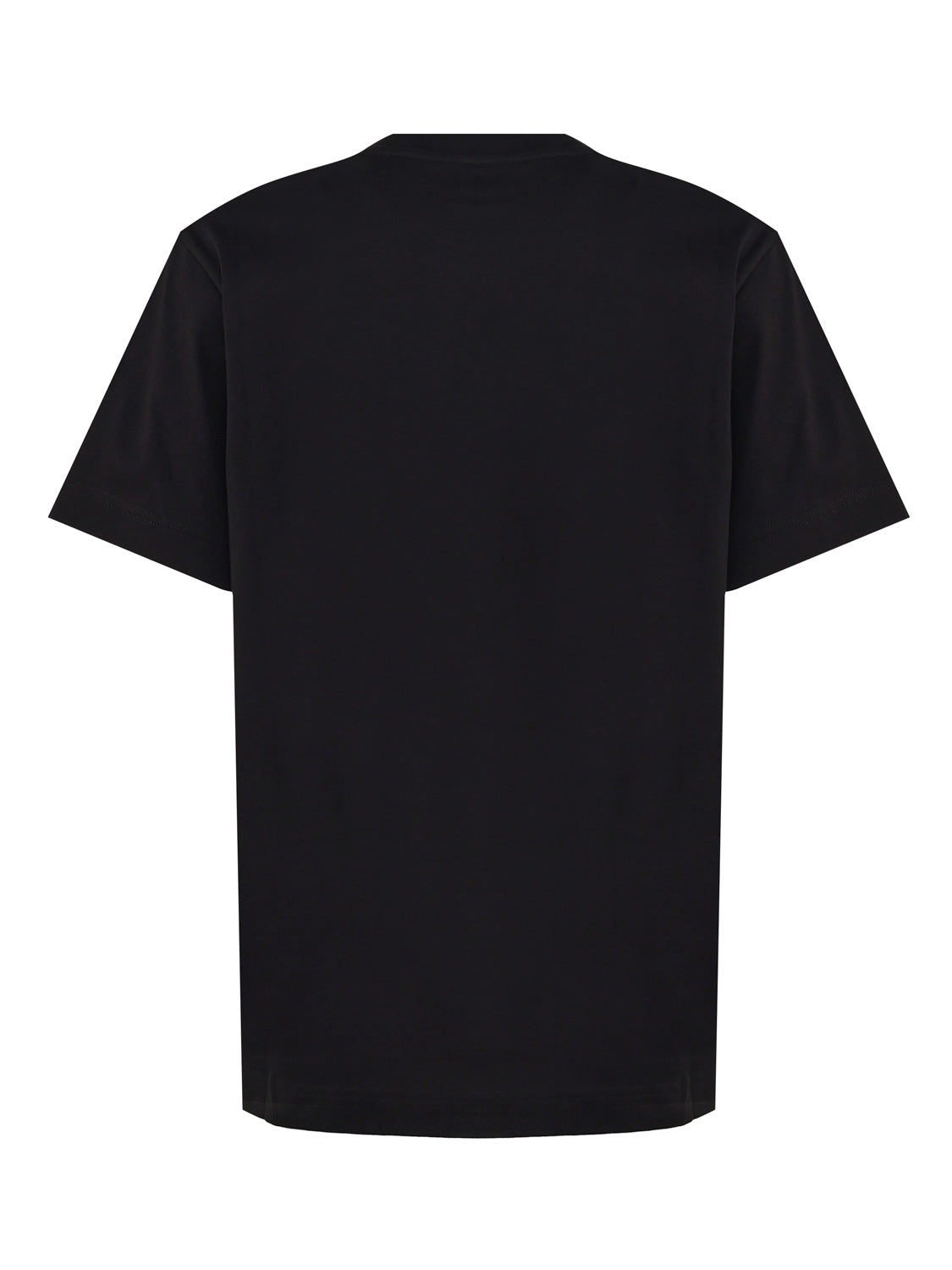 Moncler T-Shirts And Polos Black Cotton