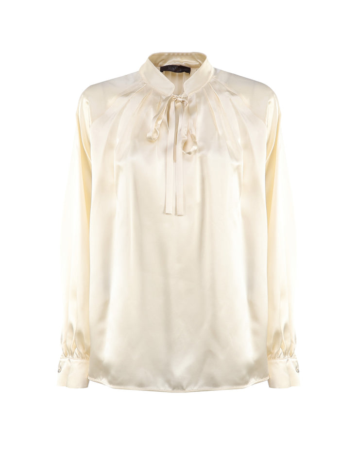 Max Mara Shirts White Silk
