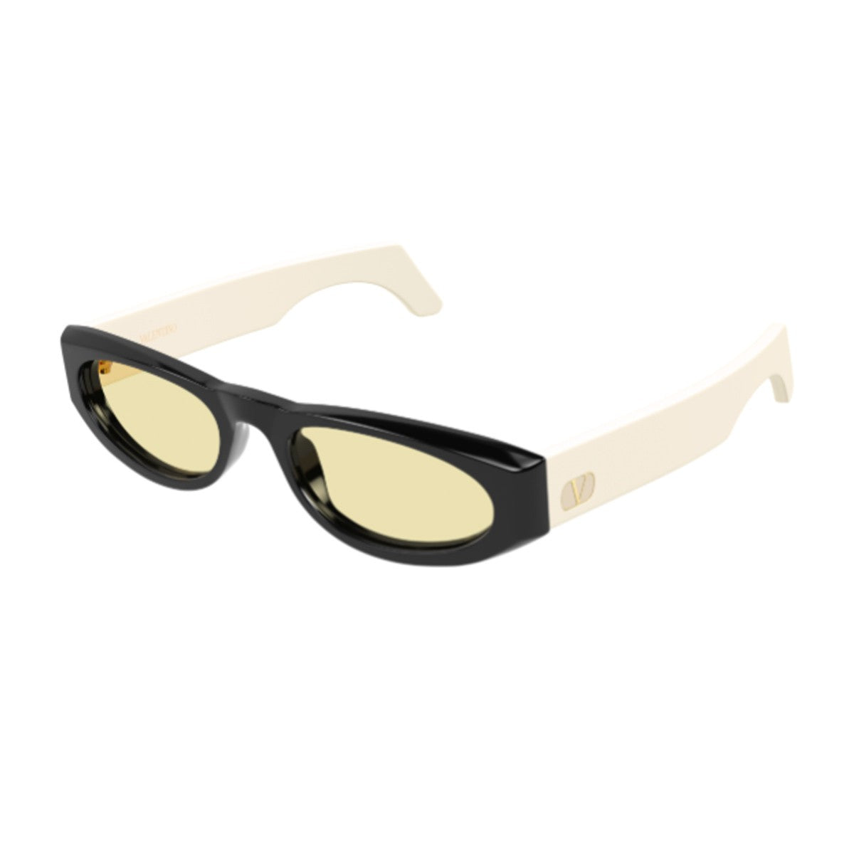 Valentino Vg0007s Linea V Logo Black Acetato Riciclato Sunglasses