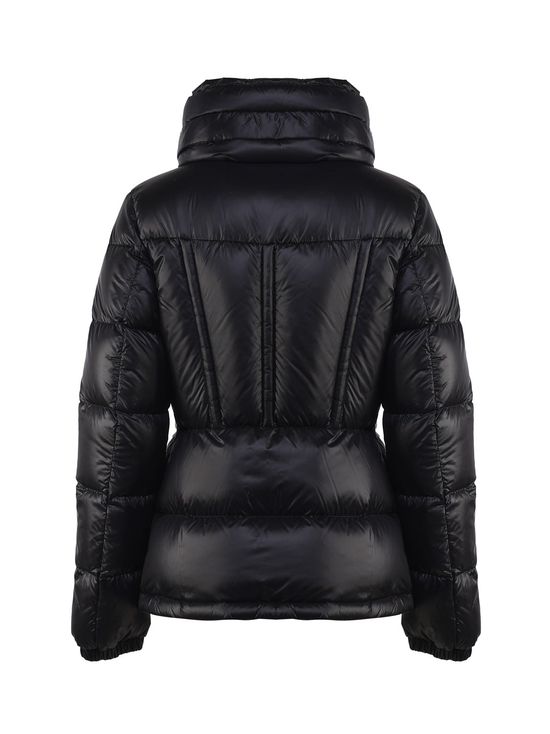 Moncler Coats Black Polyamide