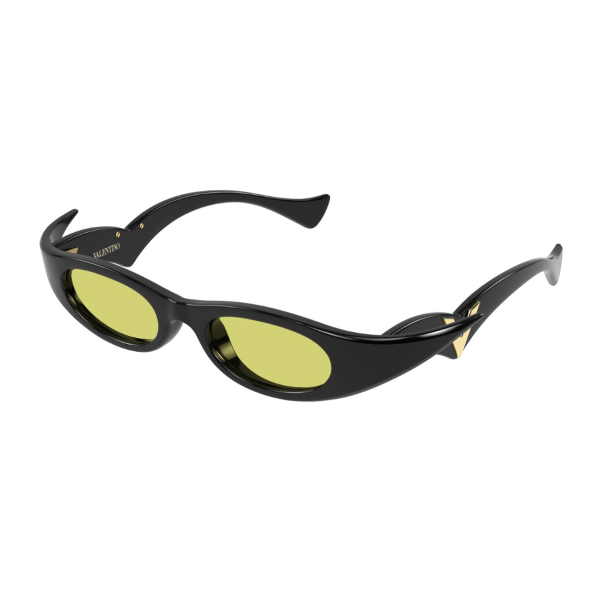 Valentino Vg0045s Linea Vive La V Black Bio Inniettato Sunglasses