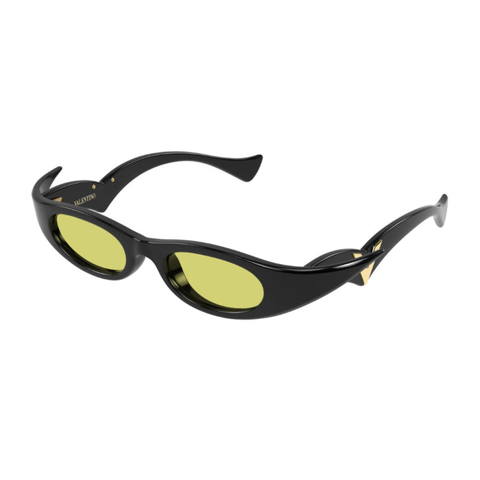 Valentino Vg0045s Linea Vive La V Black Bio Inniettato Sunglasses
