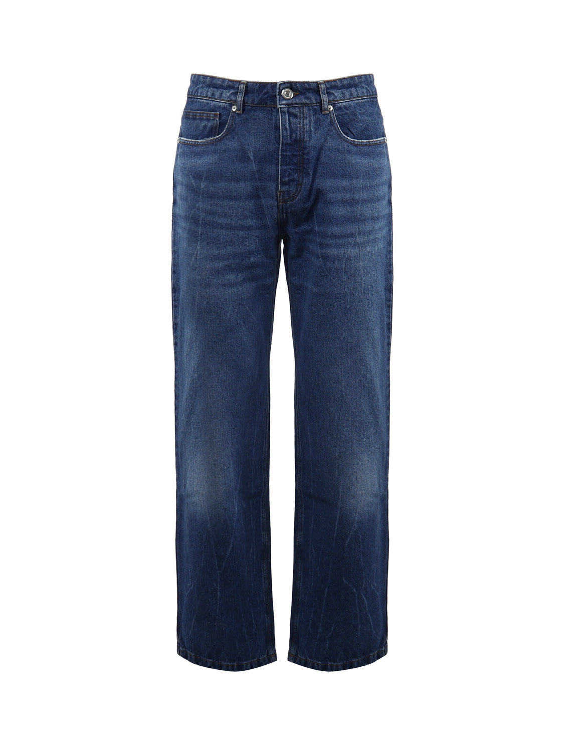 Ami Paris Jeans Blue Cotton