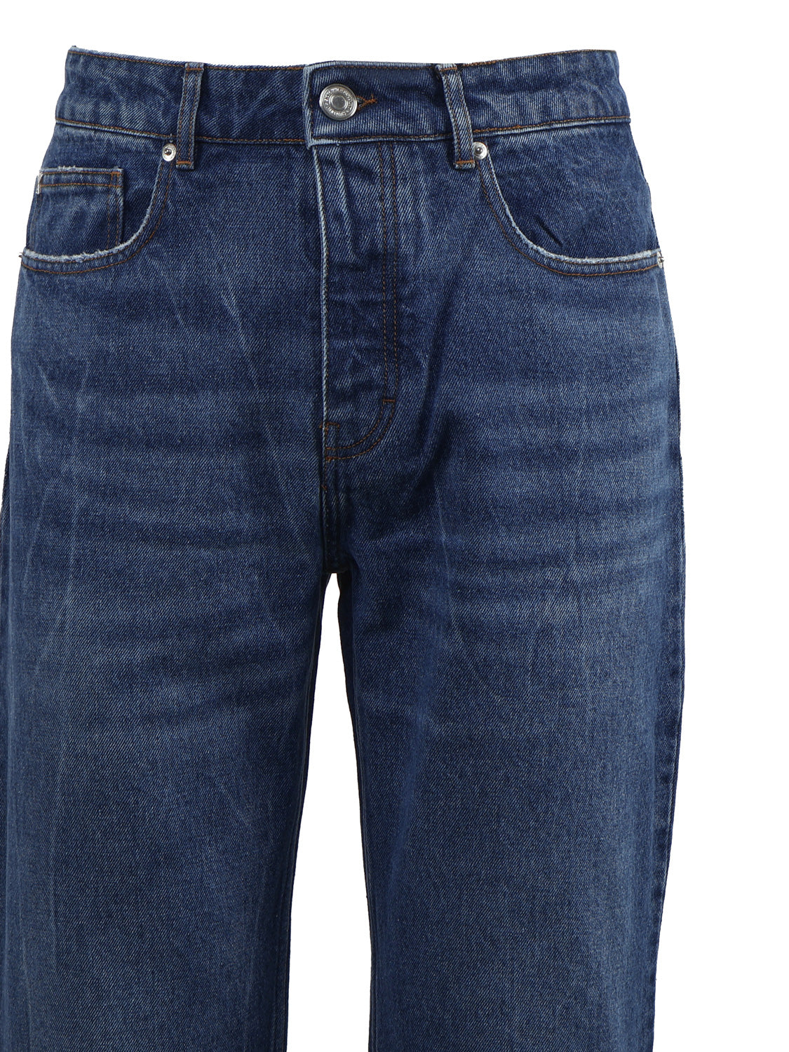 Ami Paris Jeans Blue Cotton
