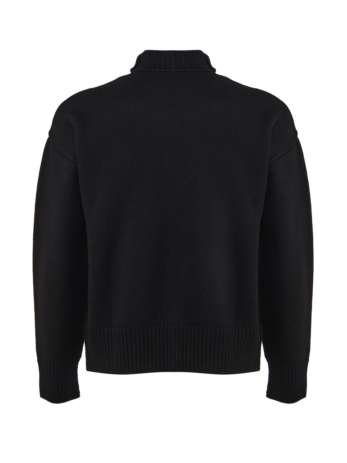 Ami Paris Sweaters Black Wool