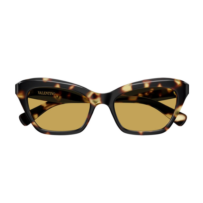 Valentino Vg0009s Linea V Logo Havana Acetato Riciclato Sunglasses