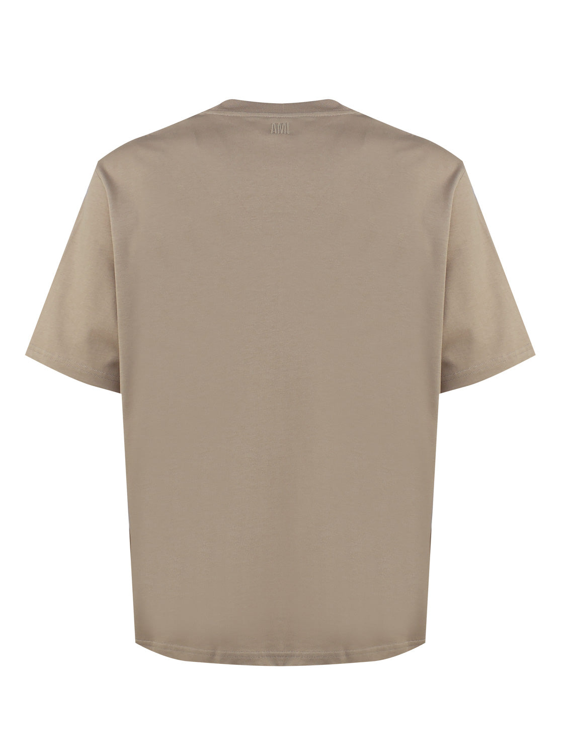 Ami Paris T-Shirts And Polos Champagne Cotton