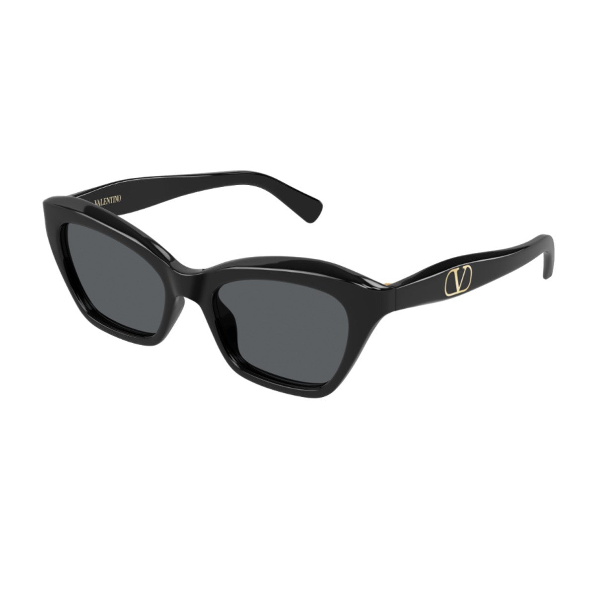 Valentino Vg0009s Linea V Logo Black Acetato Riciclato Sunglasses