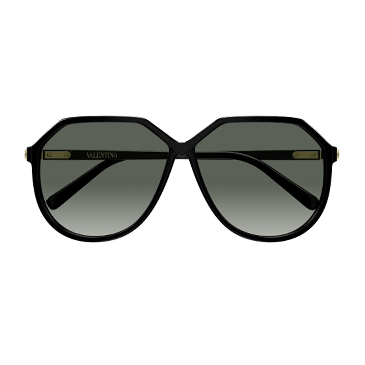 Valentino Vg0026s Linea V Logo Black Bio-iniettato Sunglasses