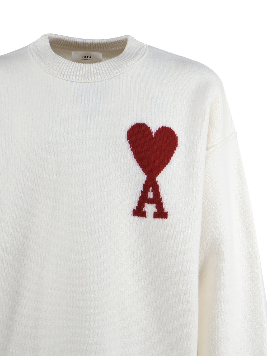 Ami Paris Sweaters Off-white Wool