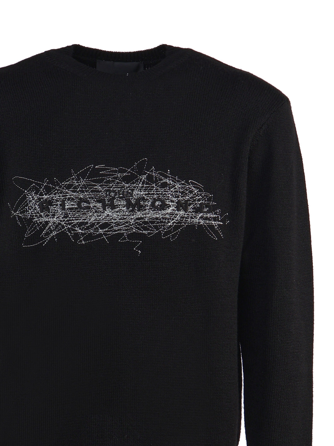 John Richmond Sweaters Black Wool