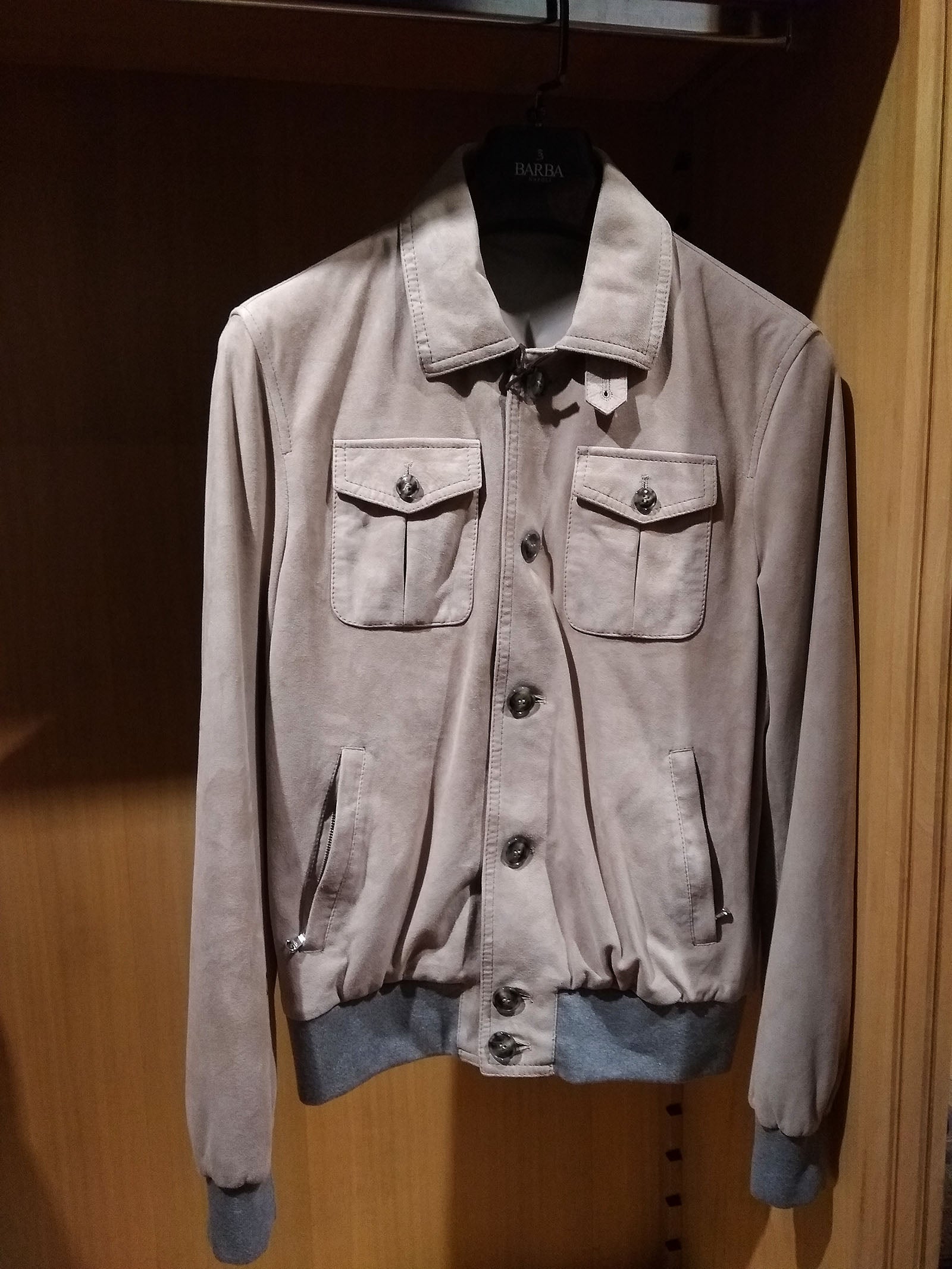 Sport Jacket Nude & Neutrals Nubuck Leather |