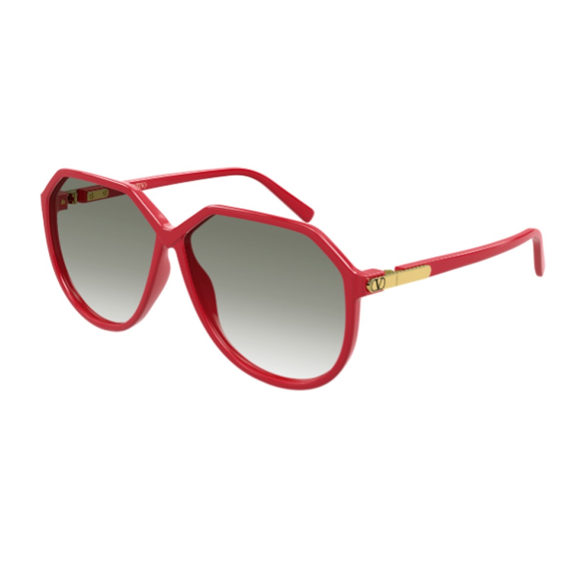 Valentino Vg0026s Linea V Logo Red Bio-iniettato Sunglasses