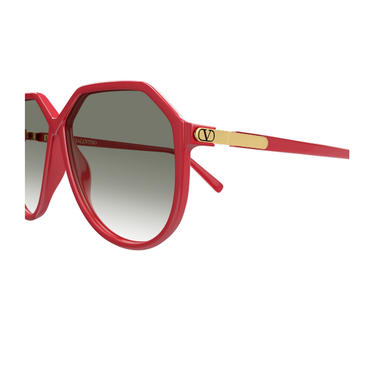 Valentino Vg0026s Linea V Logo Red Bio-iniettato Sunglasses