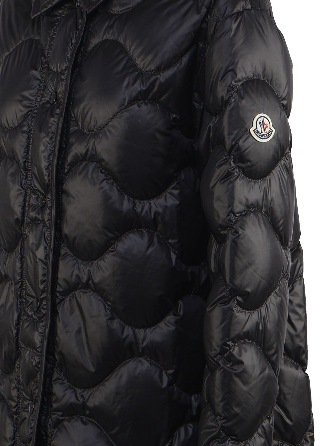 Moncler Shirts Black Polyamide