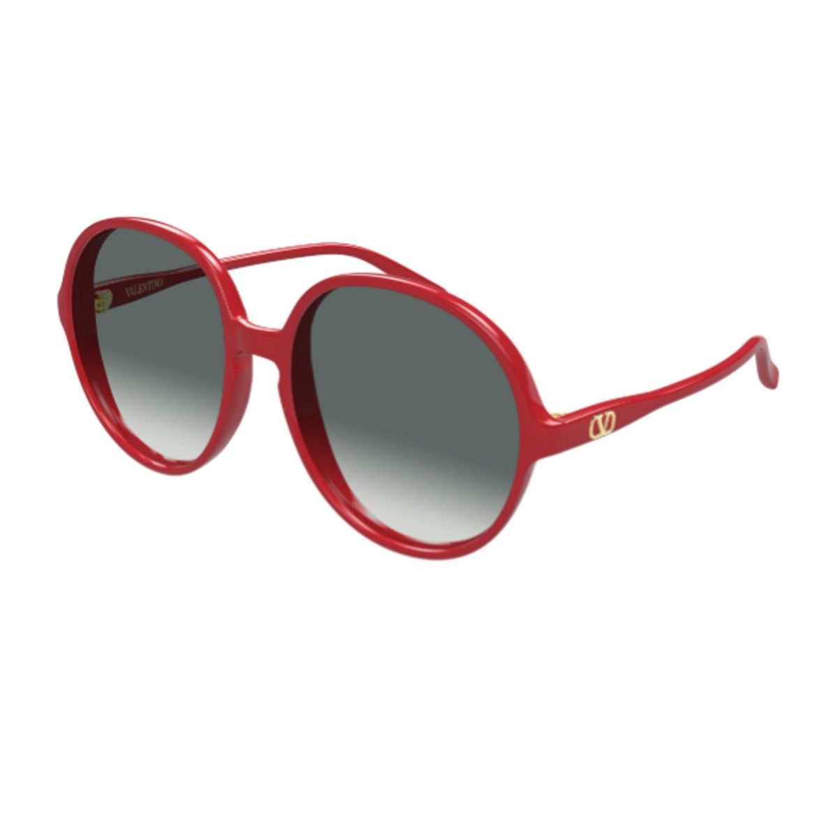 Valentino Vg0017s Linea V Logo Red Acetato Riciclato Sunglasses