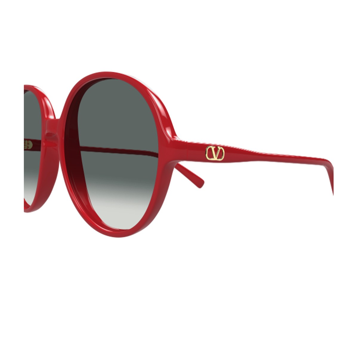Valentino Vg0017s Linea V Logo Red Acetato Riciclato Sunglasses