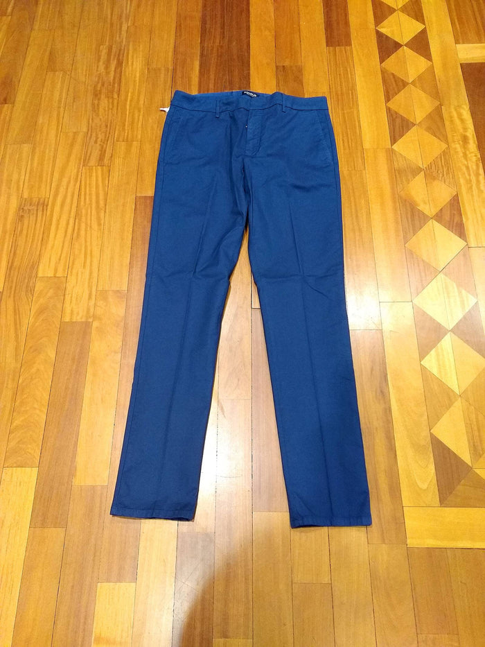Ral Blue Cotton Pant