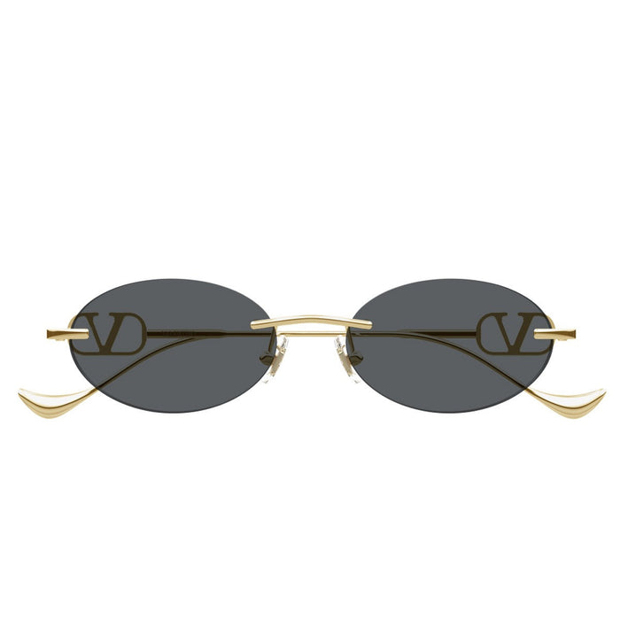 Valentino Vg0032s Linea V Logo Gold Metallo Sunglasses
