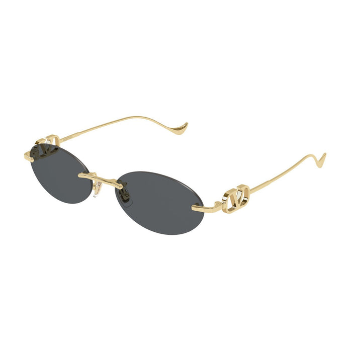 Valentino Vg0032s Linea V Logo Gold Metallo Sunglasses
